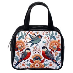 Birds Classic Handbag (one Side) by Valentinaart