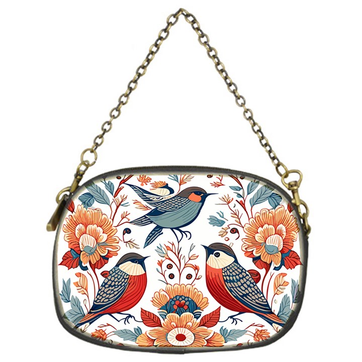 Birds Chain Purse (One Side)