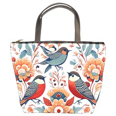 Birds Bucket Bag by Valentinaart