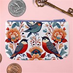 Birds Large Coin Purse Back