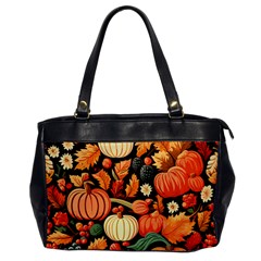 Thanksgiving Pattern Oversize Office Handbag by Valentinaart