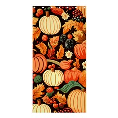 Thanksgiving Pattern Shower Curtain 36  X 72  (stall)  by Valentinaart