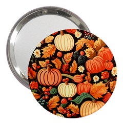 Thanksgiving Pattern 3  Handbag Mirrors by Valentinaart