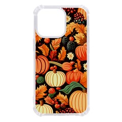 Thanksgiving Pattern Iphone 13 Pro Tpu Uv Print Case by Valentinaart