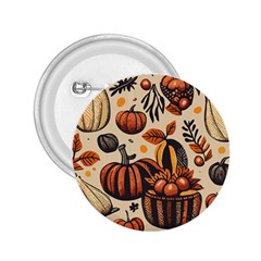 Thanksgiving pattern 2.25  Buttons