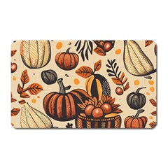 Thanksgiving pattern Magnet (Rectangular)