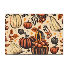 Thanksgiving pattern Sticker A4 (10 pack)