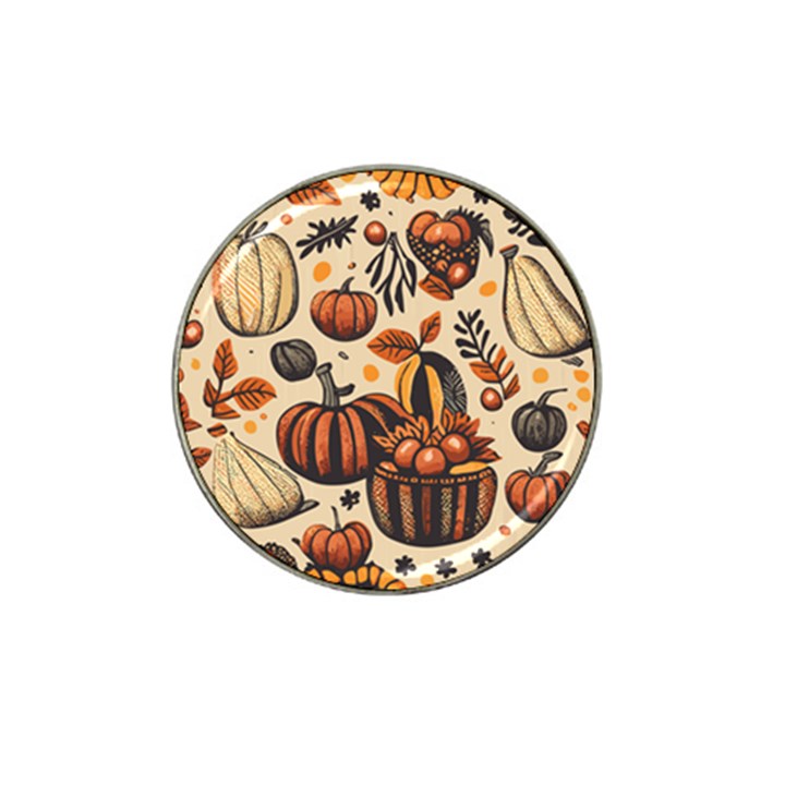 Thanksgiving pattern Hat Clip Ball Marker