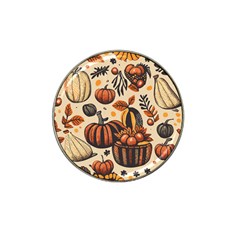 Thanksgiving pattern Hat Clip Ball Marker (4 pack)