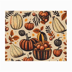 Thanksgiving pattern Small Glasses Cloth