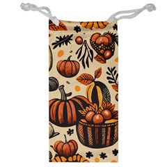 Thanksgiving pattern Jewelry Bag