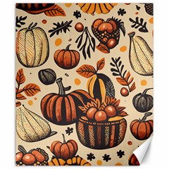 Thanksgiving pattern Canvas 20  x 24 