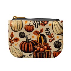 Thanksgiving pattern Mini Coin Purse