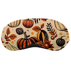 Thanksgiving pattern Sleep Mask