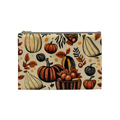 Thanksgiving pattern Cosmetic Bag (Medium)