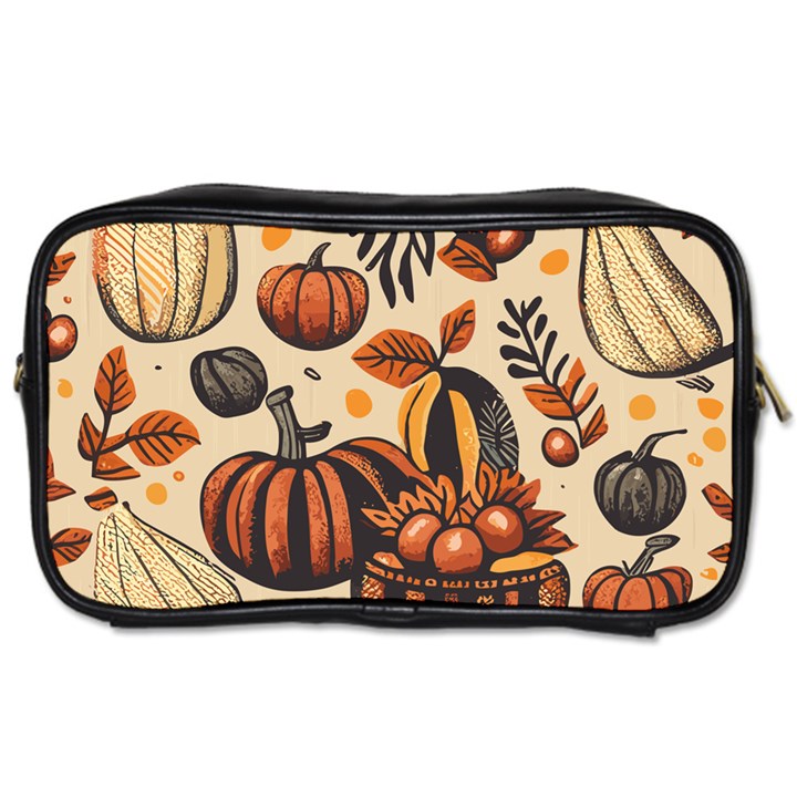 Thanksgiving pattern Toiletries Bag (One Side)