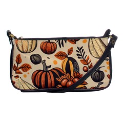 Thanksgiving pattern Shoulder Clutch Bag