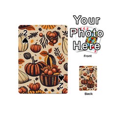 Thanksgiving pattern Playing Cards 54 Designs (Mini)