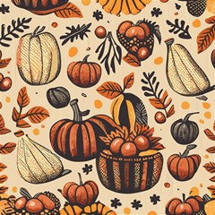 Thanksgiving pattern Play Mat (Rectangle)