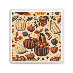 Thanksgiving pattern Memory Card Reader (Square)