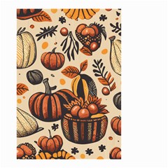 Thanksgiving pattern Small Garden Flag (Two Sides)