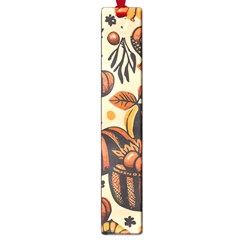 Thanksgiving pattern Large Book Marks