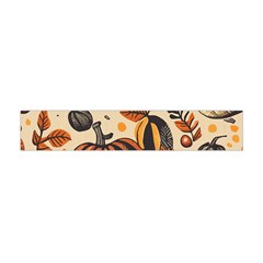 Thanksgiving pattern Premium Plush Fleece Scarf (Mini)