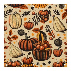 Thanksgiving pattern Banner and Sign 3  x 3 