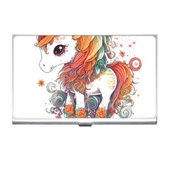 Baby Unicorn T- Shirt Colourful Bay Unicorn T- Shirt Yoga Reflexion Pose T- Shirtyoga Reflexion Pose T- Shirt Business Card Holder by hizuto