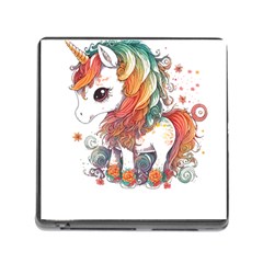 Baby Unicorn T- Shirt Colourful Bay Unicorn T- Shirt Yoga Reflexion Pose T- Shirtyoga Reflexion Pose T- Shirt Memory Card Reader (square 5 Slot) by hizuto