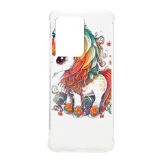 Baby Unicorn T- Shirt Colourful Bay Unicorn T- Shirt Yoga Reflexion Pose T- Shirtyoga Reflexion Pose T- Shirt Samsung Galaxy S20 Ultra 6 9 Inch Tpu Uv Case by hizuto