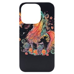 Baby Unicorn T- Shirt Colourful Bay Unicorn T- Shirt Yoga Reflexion Pose T- Shirtyoga Reflexion Pose T- Shirt Iphone 14 Pro Black Uv Print Case by hizuto