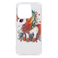 Baby Unicorn T- Shirt Colourful Bay Unicorn T- Shirt Yoga Reflexion Pose T- Shirtyoga Reflexion Pose T- Shirt Iphone 14 Pro Tpu Uv Print Case by hizuto