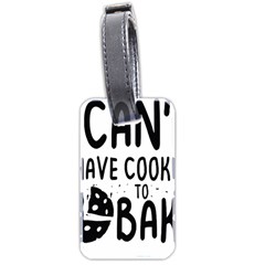 Baker T- Shirt Cool Bread Baking Bakers Saying Motif T- Shirt Yoga Reflexion Pose T- Shirtyoga Reflexion Pose T- Shirt Luggage Tag (two sides)