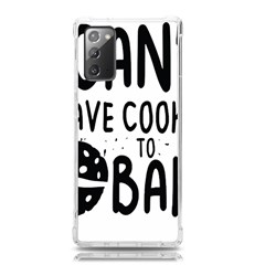 Baker T- Shirt Cool Bread Baking Bakers Saying Motif T- Shirt Yoga Reflexion Pose T- Shirtyoga Reflexion Pose T- Shirt Samsung Galaxy Note 20 TPU UV Case