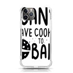 Baker T- Shirt Cool Bread Baking Bakers Saying Motif T- Shirt Yoga Reflexion Pose T- Shirtyoga Reflexion Pose T- Shirt iPhone 11 Pro 5.8 Inch TPU UV Print Case Front