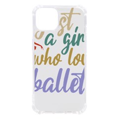 Ballet T- Shirtjust A Girle Who Loves Ballet T- Shirt Yoga Reflexion Pose T- Shirtyoga Reflexion Pose T- Shirt Iphone 13 Tpu Uv Print Case by hizuto