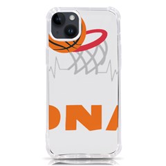 Basketball Lover Gifts For Birthday T- Shirt Basketball Lover Basketball Is In My D N A Basketball H Yoga Reflexion Pose T- Shirtyoga Reflexion Pose T- Shirt Iphone 14 Plus Tpu Uv Print Case by hizuto