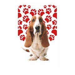 Basset Hound Gift T- Shirt Funny Basset Hound Valentine Heart Paw Basset Hound Dog Lover Valentine C Yoga Reflexion Pose T- Shirtyoga Reflexion Pose T- Shirt Memory Card Reader (rectangular) by hizuto