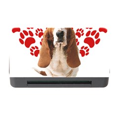 Basset Hound Gift T- Shirt Funny Basset Hound Valentine Heart Paw Basset Hound Dog Lover Valentine C Yoga Reflexion Pose T- Shirtyoga Reflexion Pose T- Shirt Memory Card Reader With Cf by hizuto