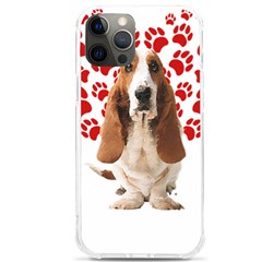 Basset Hound Gift T- Shirt Funny Basset Hound Valentine Heart Paw Basset Hound Dog Lover Valentine C Yoga Reflexion Pose T- Shirtyoga Reflexion Pose T- Shirt Iphone 12 Pro Max Tpu Uv Print Case by hizuto