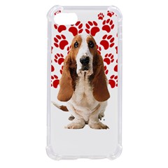 Basset Hound Gift T- Shirt Funny Basset Hound Valentine Heart Paw Basset Hound Dog Lover Valentine C Yoga Reflexion Pose T- Shirtyoga Reflexion Pose T- Shirt Iphone Se by hizuto