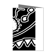 Monstrous Revelation Closeup Mini Greeting Cards (pkg Of 8) by dflcprintsclothing