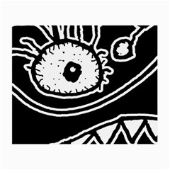 Monstrous Revelation Closeup Small Glasses Cloth by dflcprintsclothing