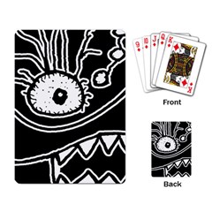 Monstrous Revelation Closeup Playing Cards Single Design (rectangle) by dflcprintsclothing