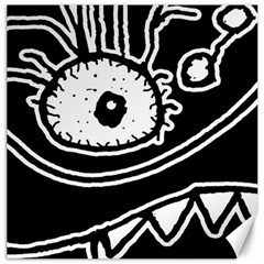 Monstrous Revelation Closeup Canvas 12  X 12  by dflcprintsclothing