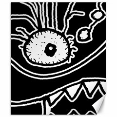 Monstrous Revelation Closeup Canvas 20  X 24  by dflcprintsclothing