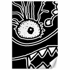 Monstrous Revelation Closeup Canvas 20  X 30  by dflcprintsclothing