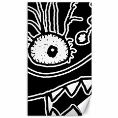 Monstrous Revelation Closeup Canvas 40  X 72  by dflcprintsclothing