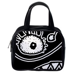 Monstrous Revelation Closeup Classic Handbag (one Side) by dflcprintsclothing